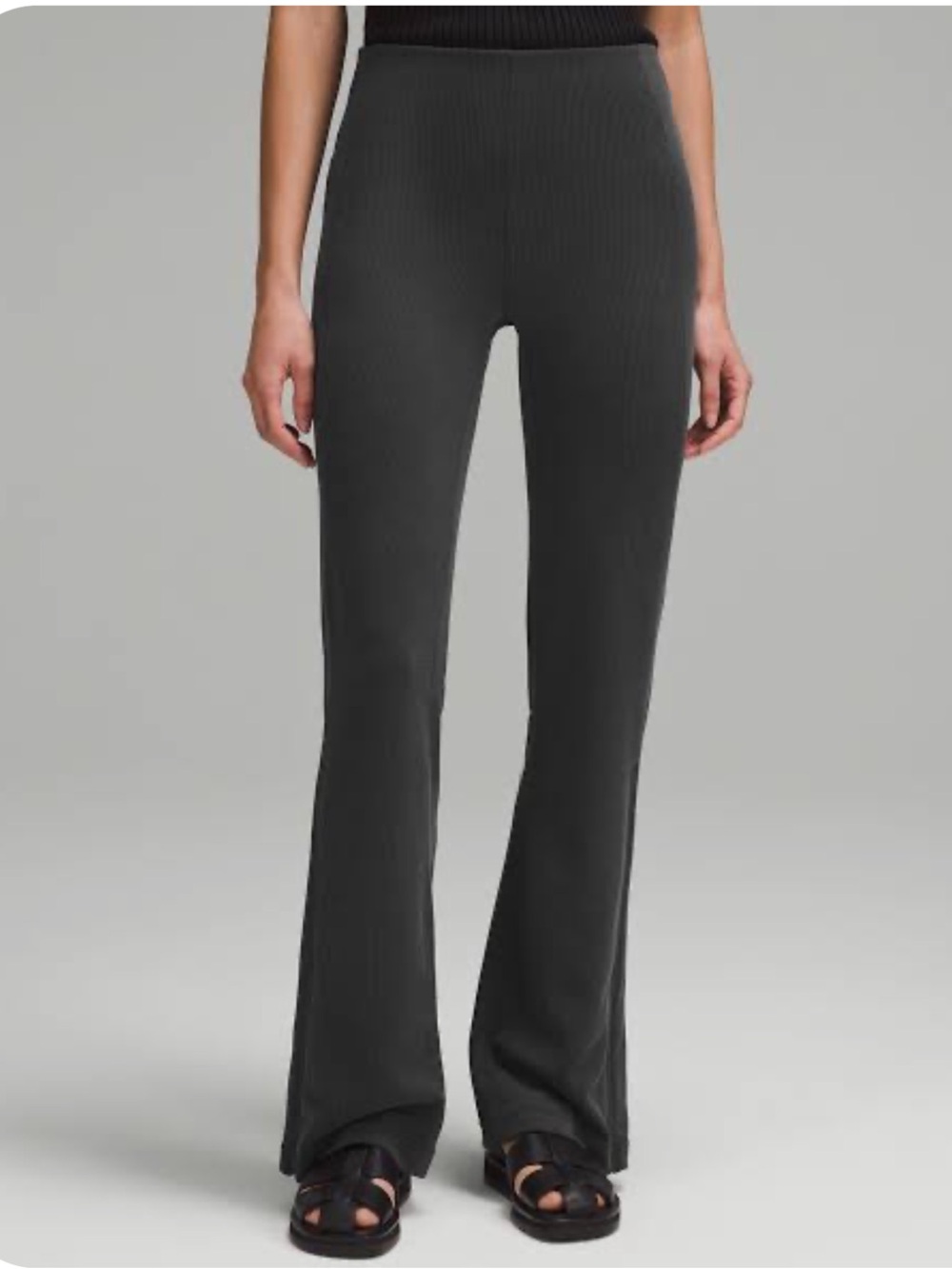 lululemon athletica Brushed Rubber Flare Pants